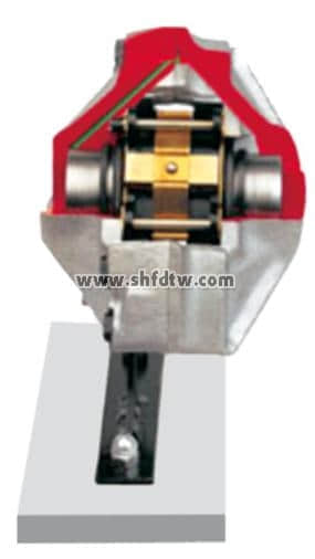 固定鉗盤式制動(dòng)器解剖模型