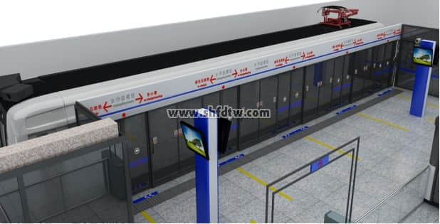 城市軌道交通站臺運營1:1實操、實訓(xùn)系統(tǒng)