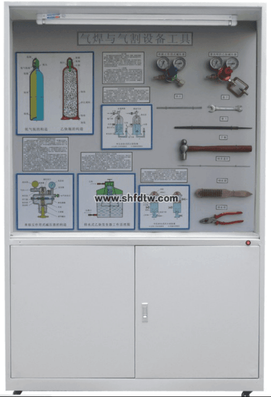 焊、鉚工工藝學(xué)示教陳列柜